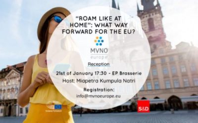 Save the date – MVNO Europe reception on the future of the roam-like-at-home regime